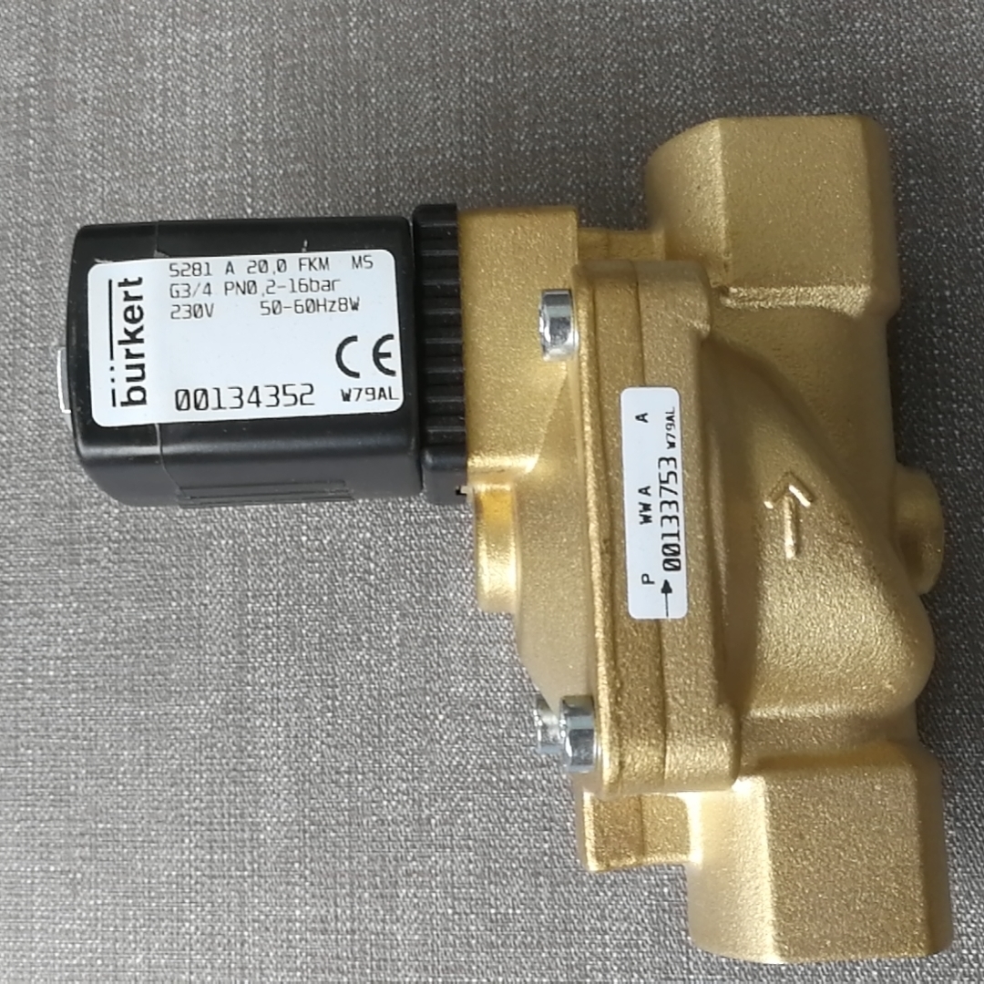 宝帝5281隔膜电磁阀burkert-134352 G3/4