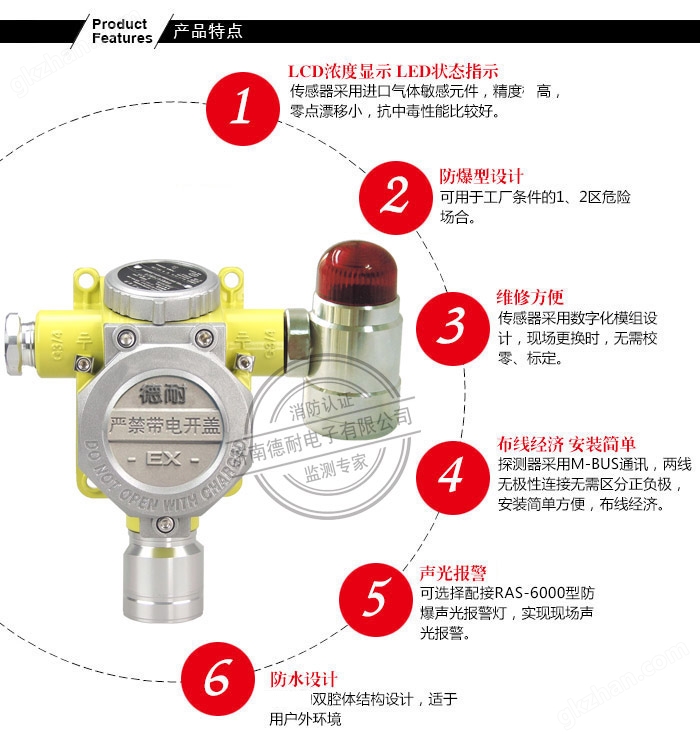 RBT-6000-ZLGMS型气体探测器